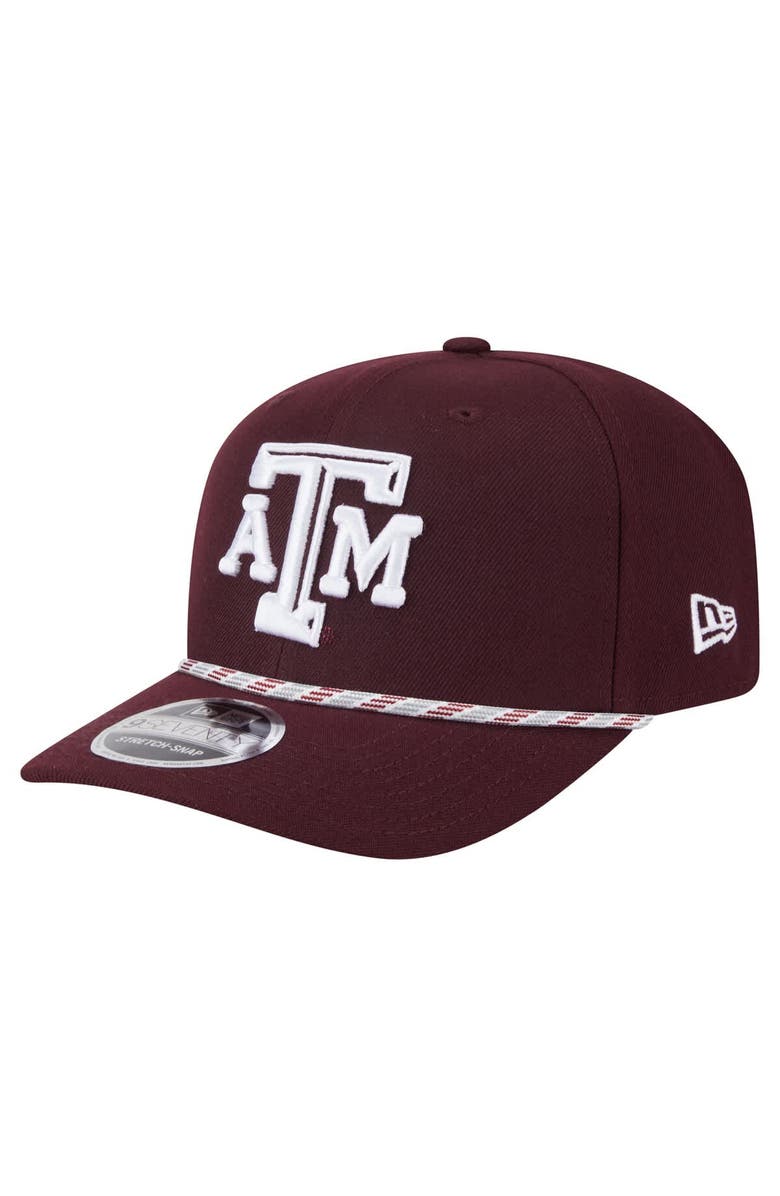 New Era Men's New Era Maroon Texas A&M Aggies Gameday Multi-Rope 9SEVENTY Stretch-Snap Hat, Main, color, Maroon
