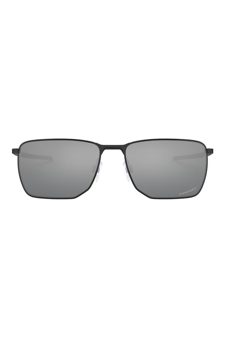Ejector 58mm Navigator Sunglasses, Main, color, SATIN BLACK/ PRIZM BLACK