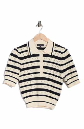Habitual Stripe Polo Sweater