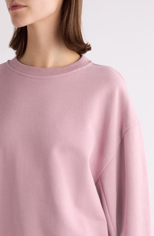 Dries Van Noten Snap Sleeve Sweatshirt In Pink