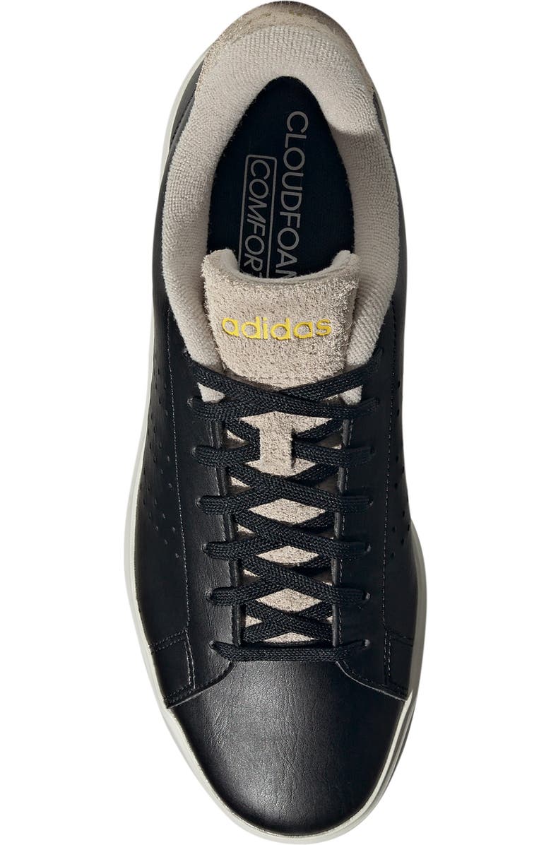 adidas Advantage Sneaker, Alternate, color, Black/ Black/ Wonder Beige