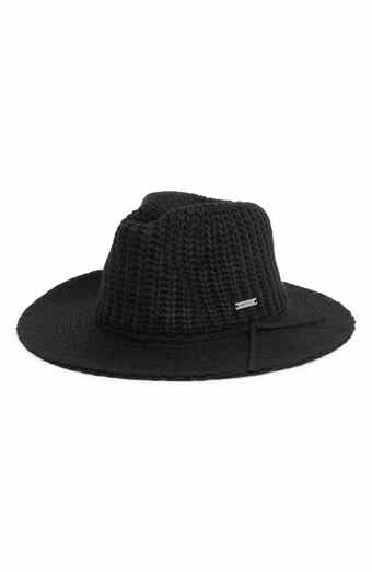 Nine West Rib Knit Panama Hat