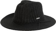 Nine West Rib Knit Panama Hat