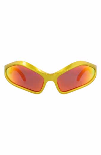 77mm Cat Eye Sunglasses