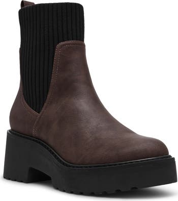 DV Dolce Vita Women's Tamlin Fashion Boot - Block Heel, Padded Sock, Comfortable