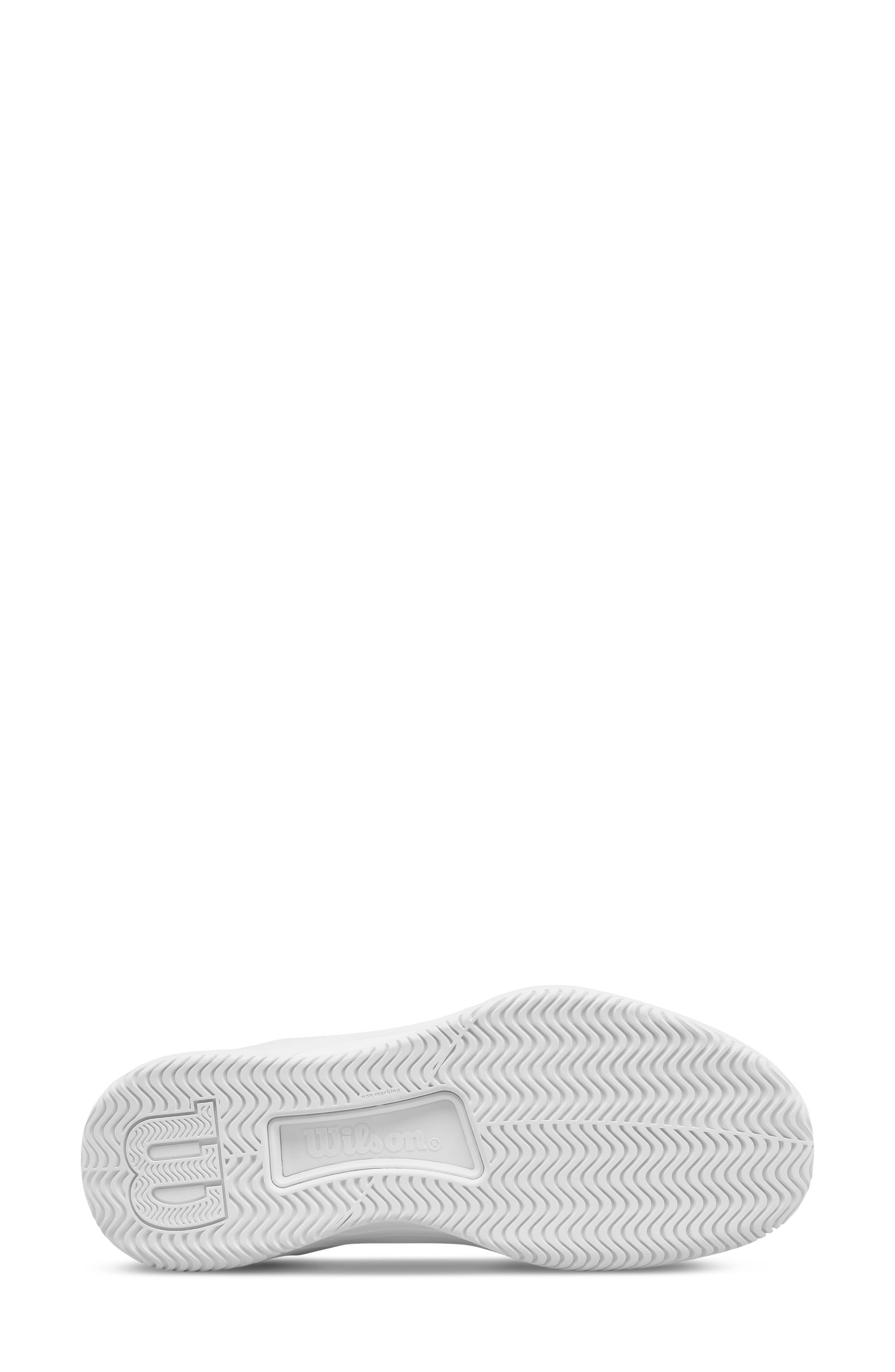 Intrigue Tour Tennis Sneaker, Alternate, color, WHITE / WHITE / SILVER