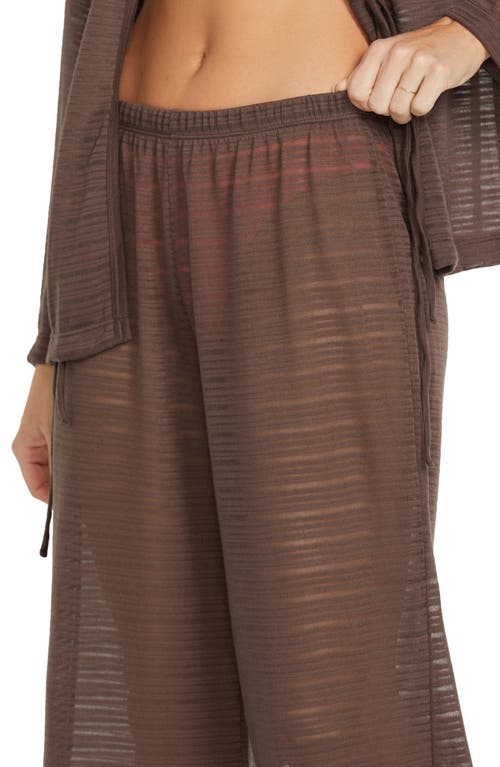 Shop Billabong Sun Vacancy Cover-up Pants In Kona