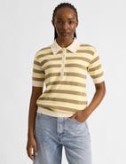 Albaray Stripe Short Sleeve Polo Shirt