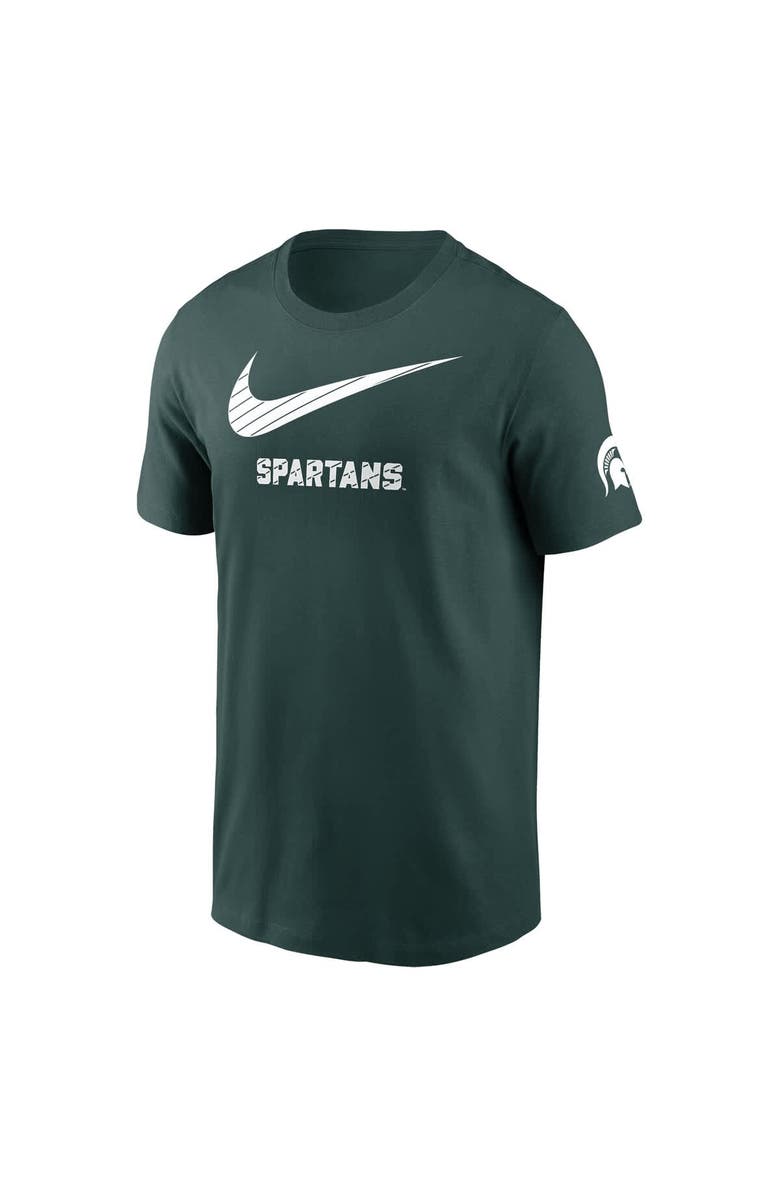 Nike Men's Nike Green Michigan State Spartans Campus Mascot T-Shirt, Alternate, color, Green