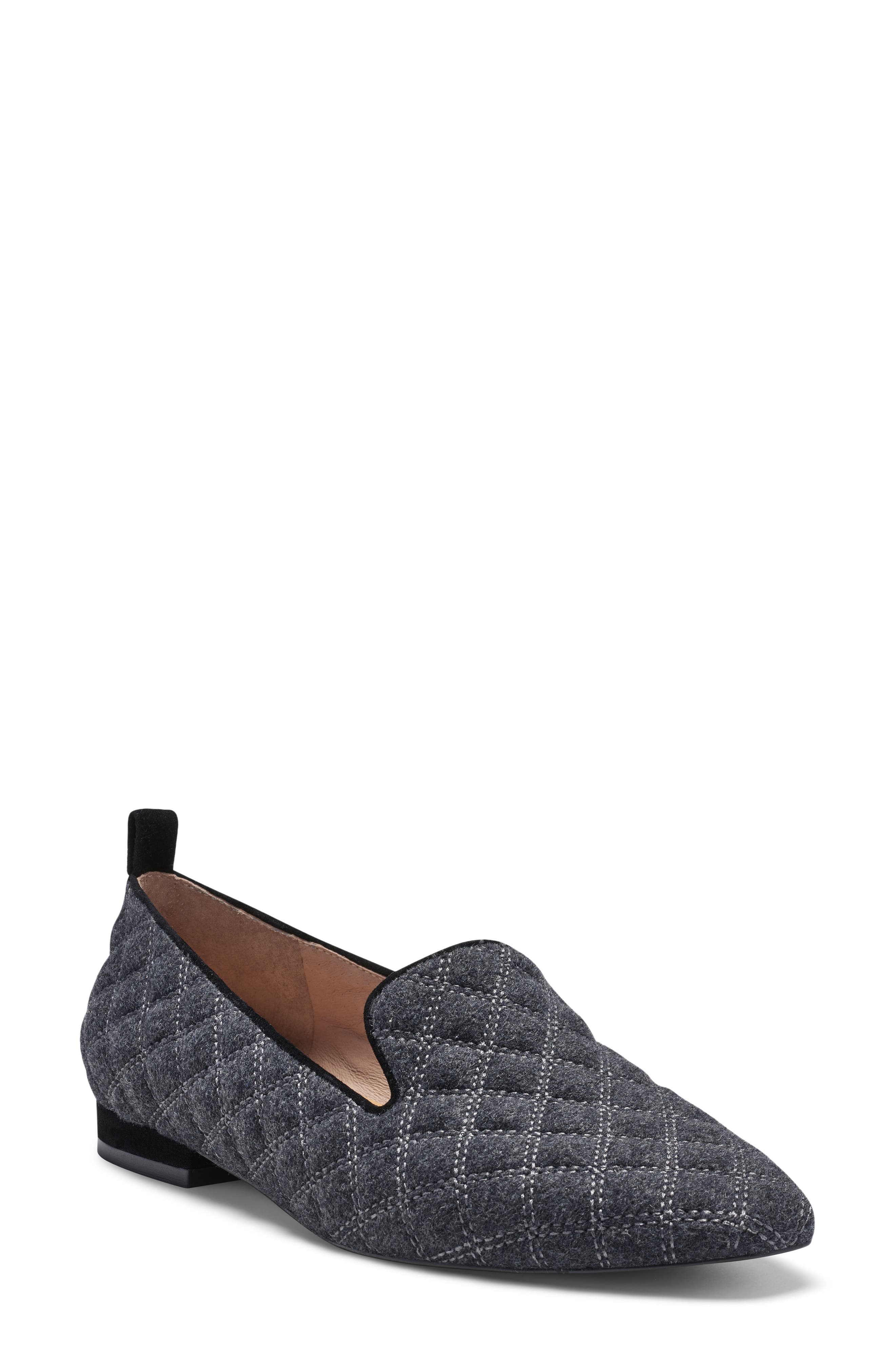 Alanea Flat, Main, color, GRAPHITE FABRIC