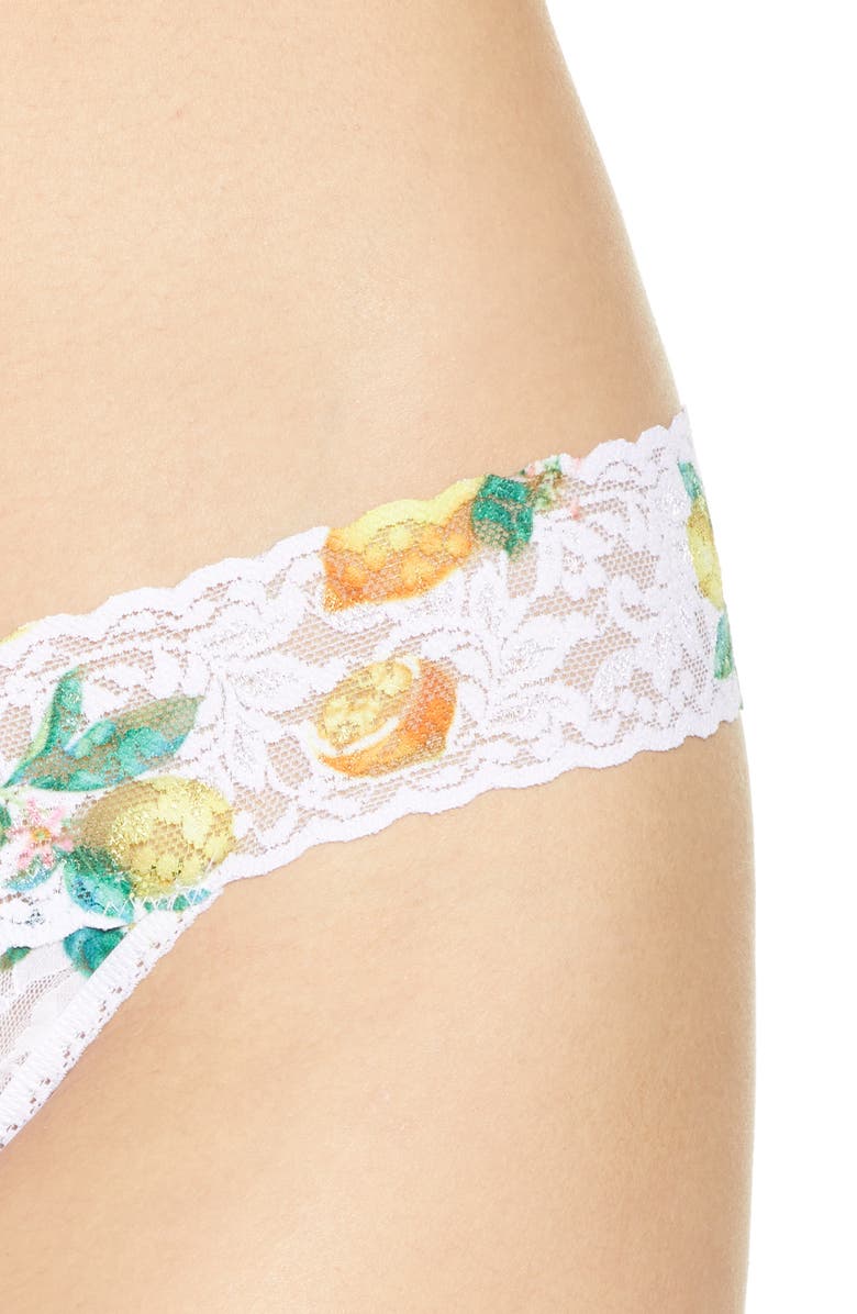 Hanky Panky Lemonade Low Rise Thong, Alternate, color, 