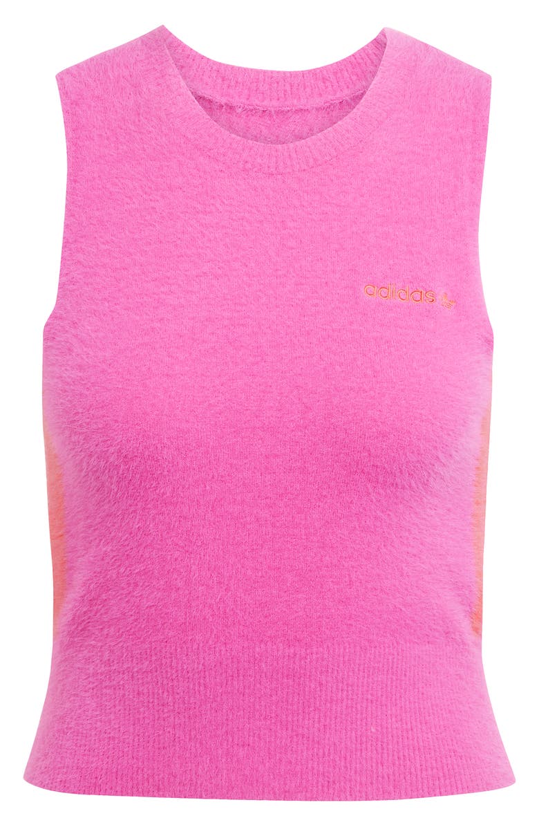 adidas Fluffy Vest, Alternate, color, Semi Lucid Fuchsia