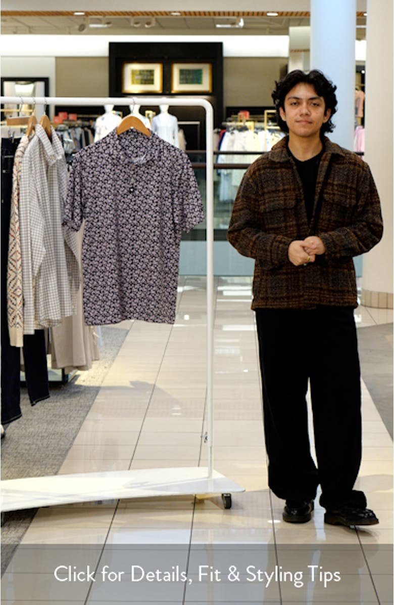 Core Floral Performance Golf Polo, sales video thumbnail