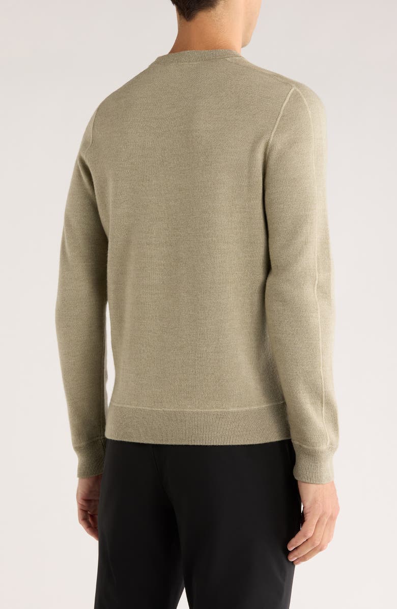 BOSS Onore Virgin Wool Sweater, Alternate, color, Light/ Pastel Green
