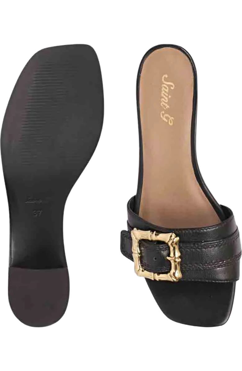 SAINT G Glo Slide Sandal, Alternate, color, Black