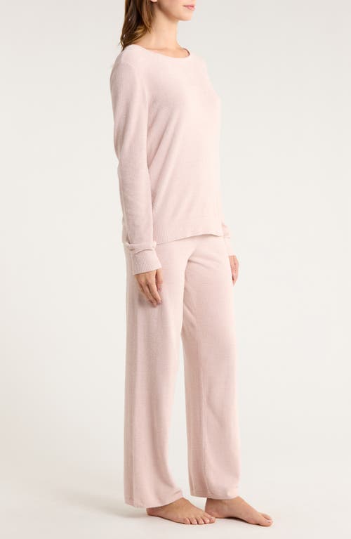 Barefoot Dreams Cozychic® Ultra Lite® Boat Neck Pajamas In Pink
