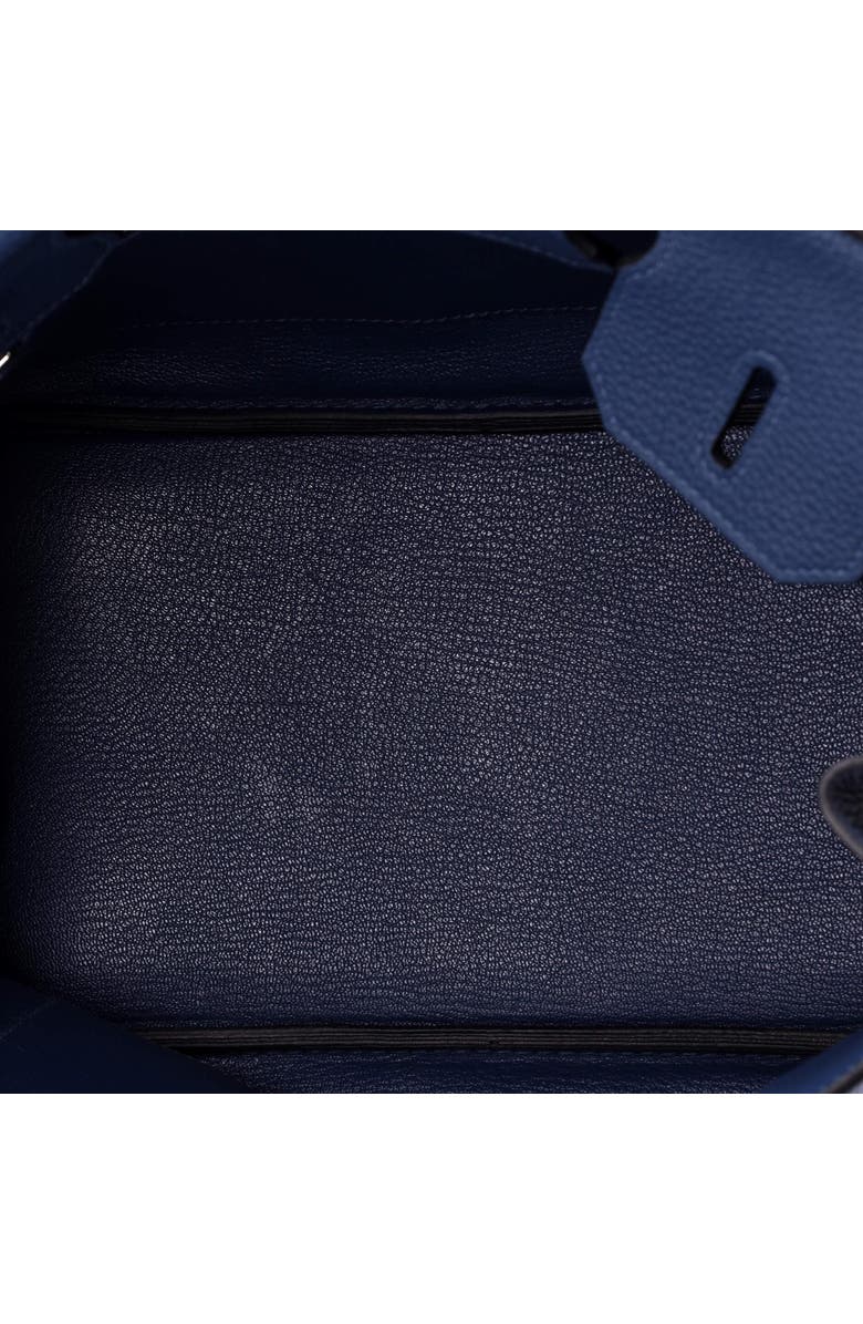 Pre-Owned Hermes Birkin Handbag Blue Togo with Palladium Hardware 30, Alternate, color, Deep Blue