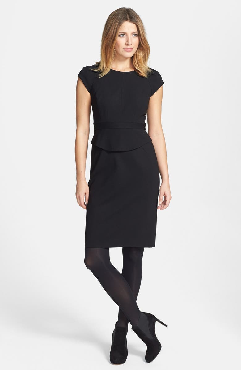 Classiques Entier<sup>®</sup> Structured Ponte Knit Sheath Dress, Main, color, 