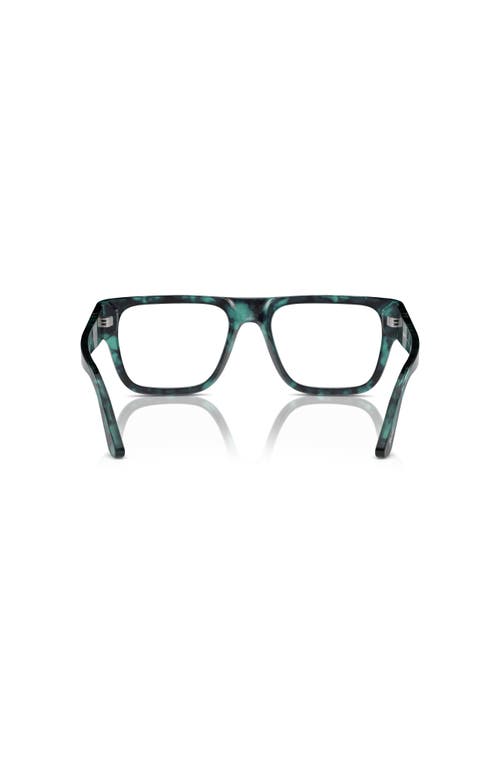 Persol 53mm Square Optical Glasses In Gray