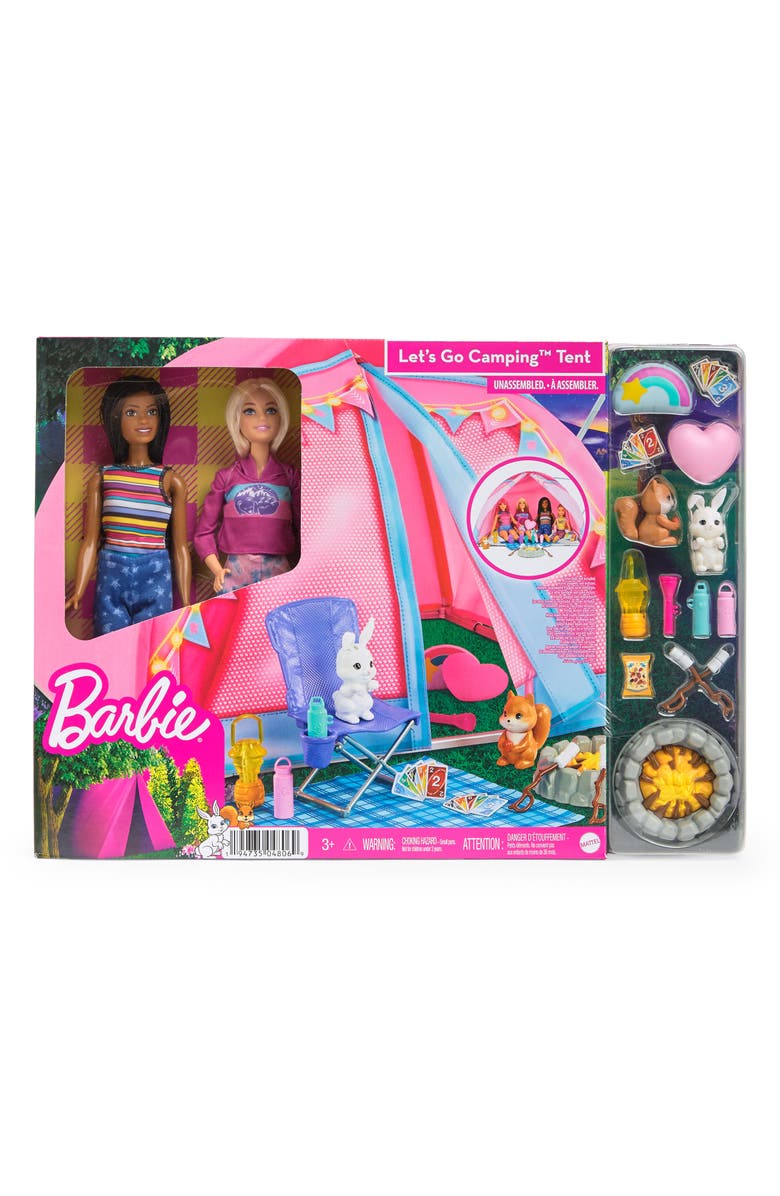 Mattel Barbie<sup>®</sup> Let's Go Camping<sup>™</sup> Tent, Main, color, 