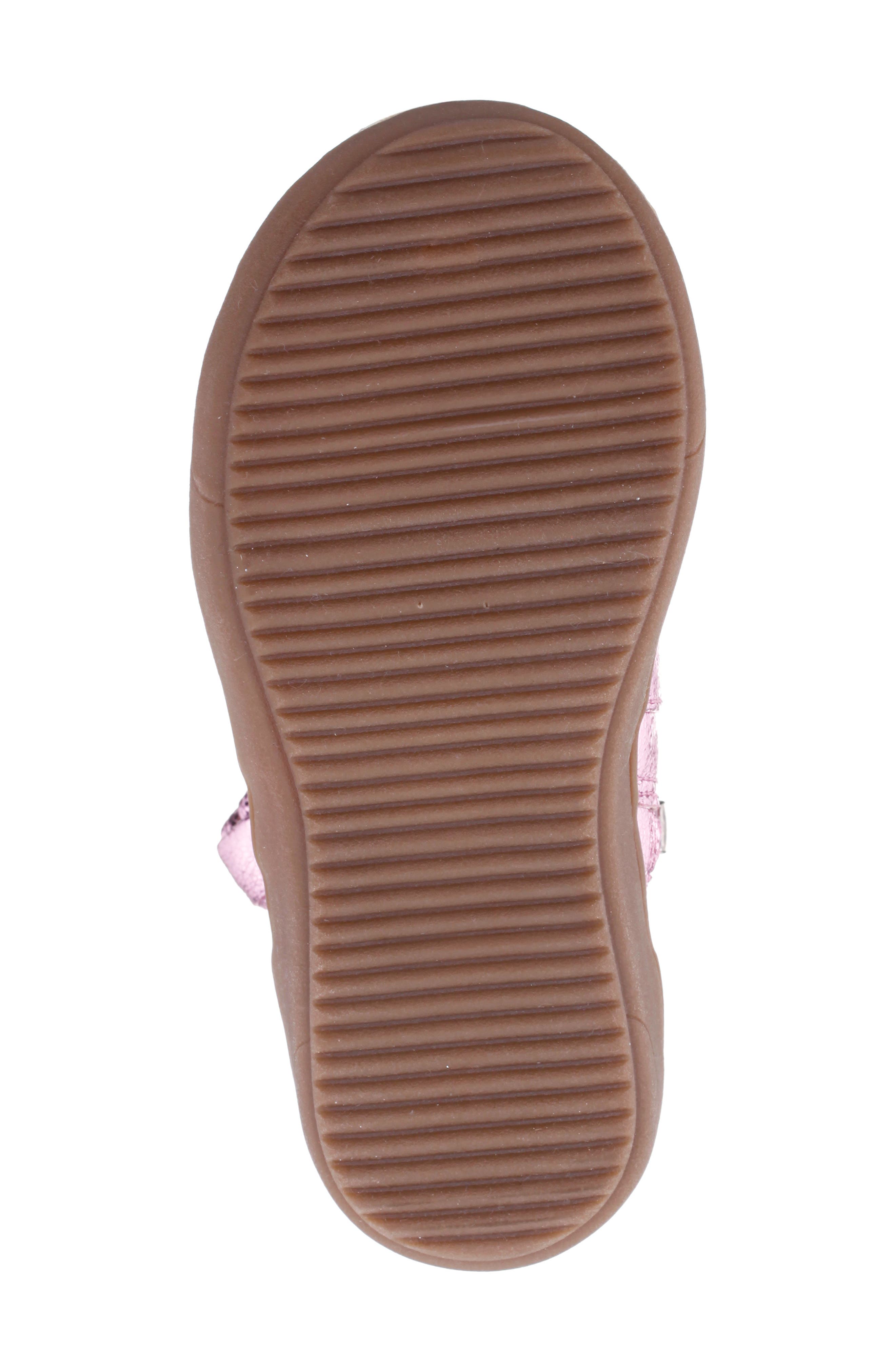 Nina Kids' Bally Bootie, Alternate, color, Pink Crackle Metallic