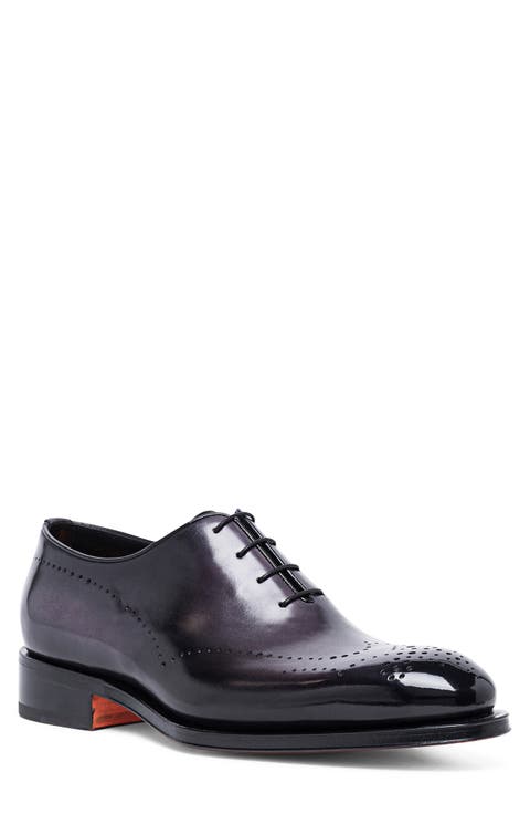 Leather Wingtip Oxford