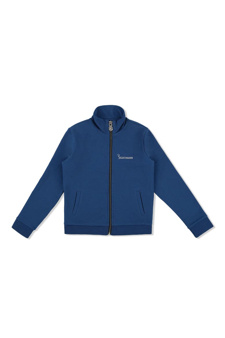 Sweatjacket Lion Boy, Main, color, darkblue