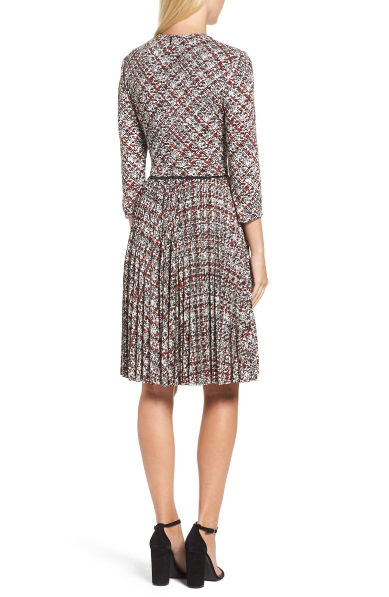 Maggy London Fit & Flare Dress, Alternate, color, 