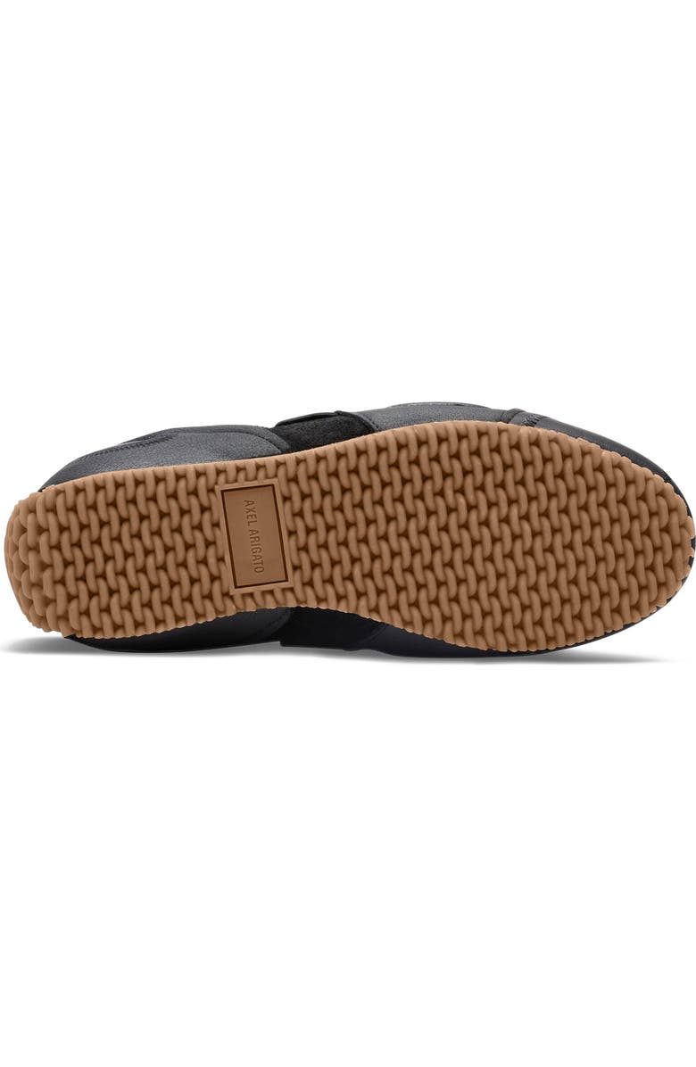 Axel Arigato Slow Leather Runner, Alternate, color, Black/Gum