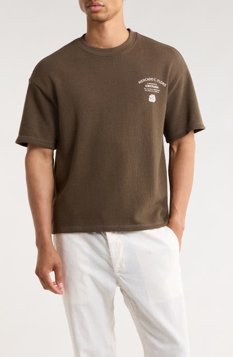 Mercado Oversize Waffle Graphic T-Shirt