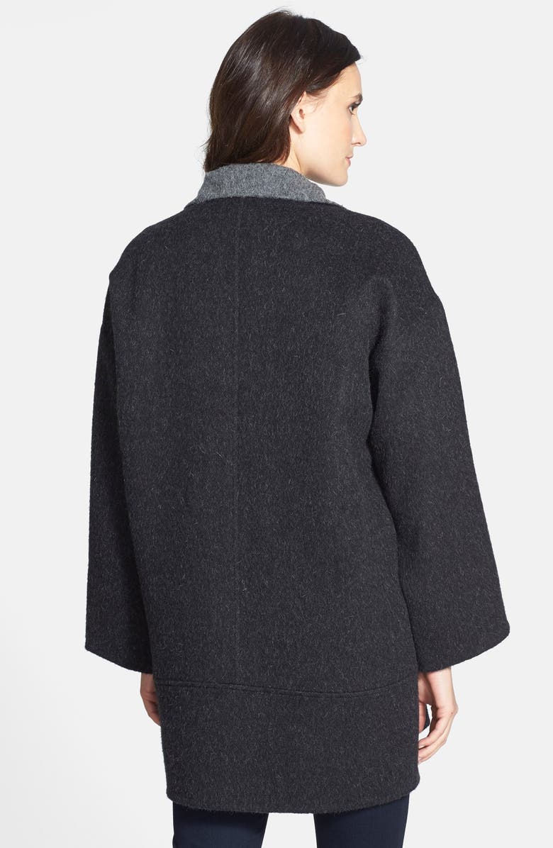 Eileen Fisher Alpaca Blend Double Face Coat, Alternate, color, 