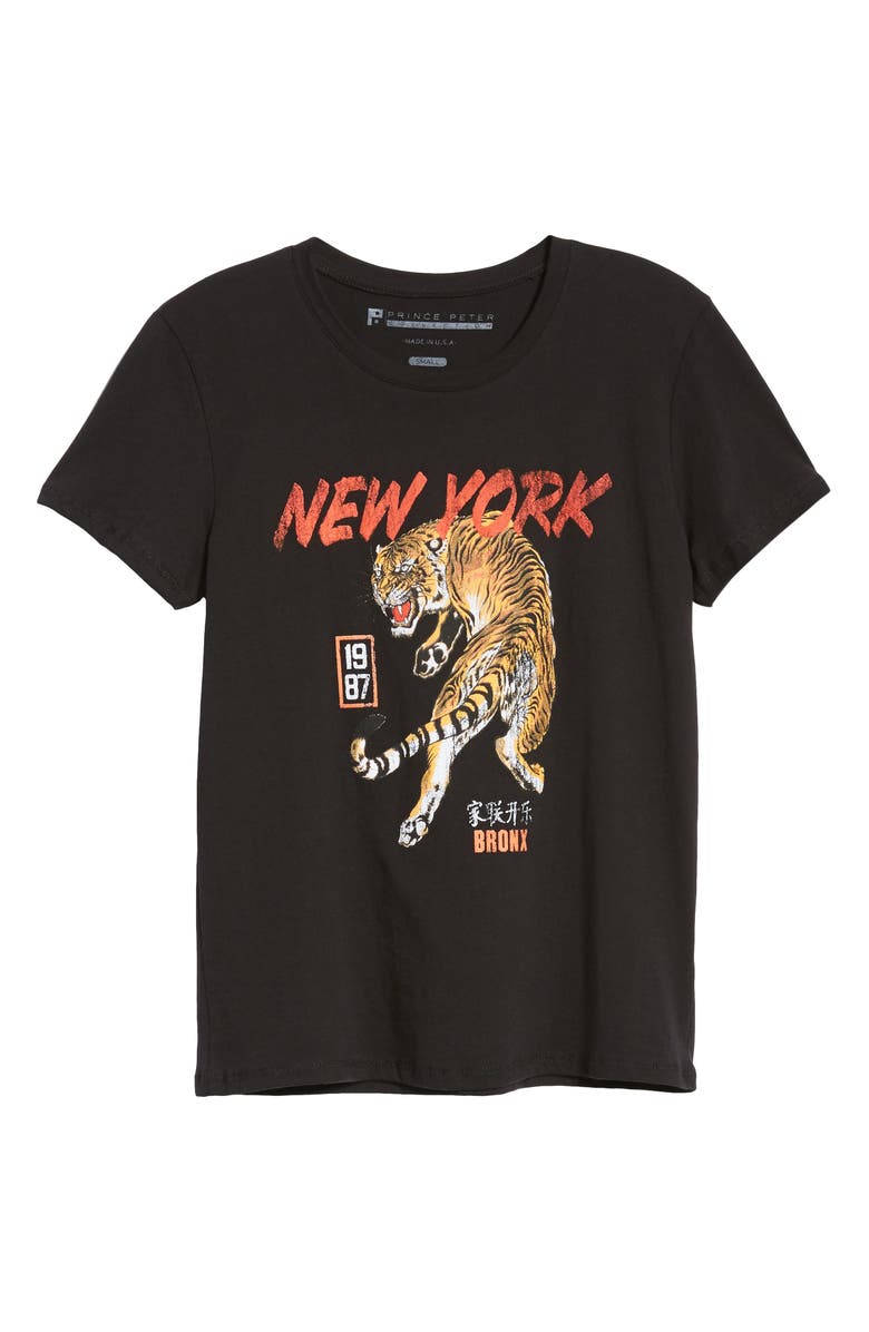 Prince Peter NY Tiger Graphic Tee, Alternate, color, 