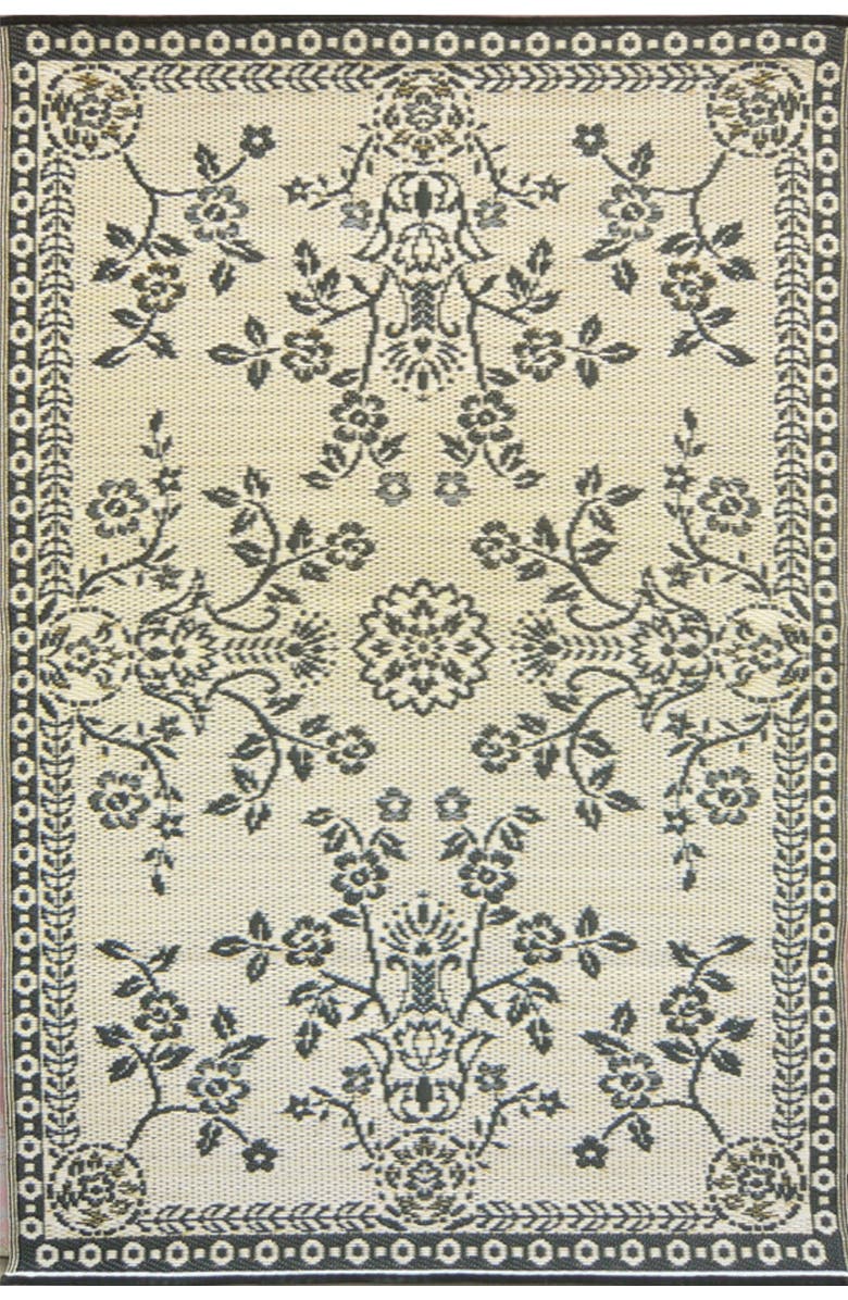 Mad Mats Garland Rug, Alternate, color, Black Tan - 5'X8'