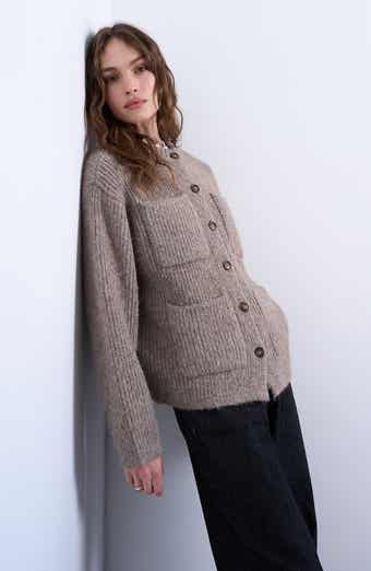 Topshop Double Pocket Cardigan
