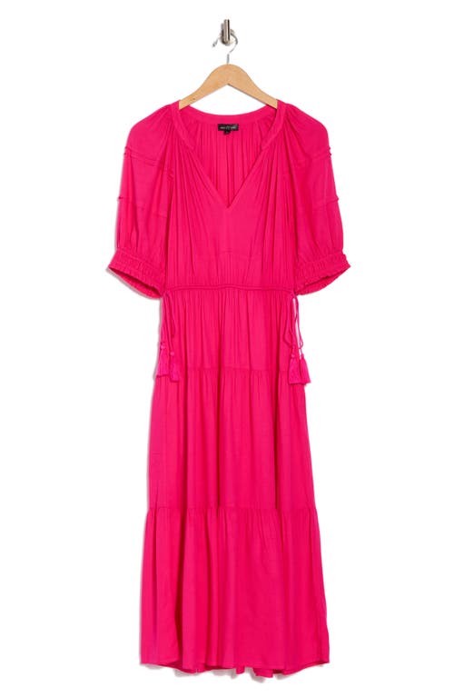 Area Stars Tassel Tie Midi Dress