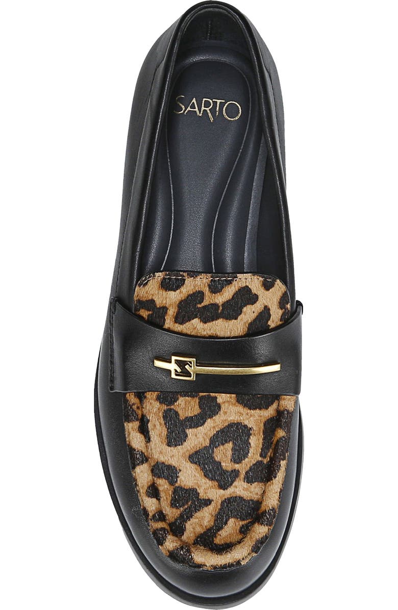 SARTO by Franco Sarto Riley Bit Loafer, Alternate, color, Black Multi