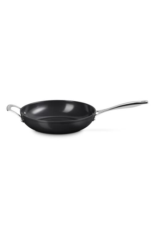 Le Creuset Essential Nonstick Ceramic 11-inch Deep Fry Pan In Black