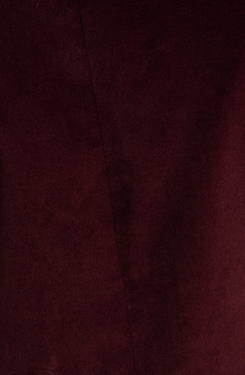Frame Everyday Velvet Blazer In Wine