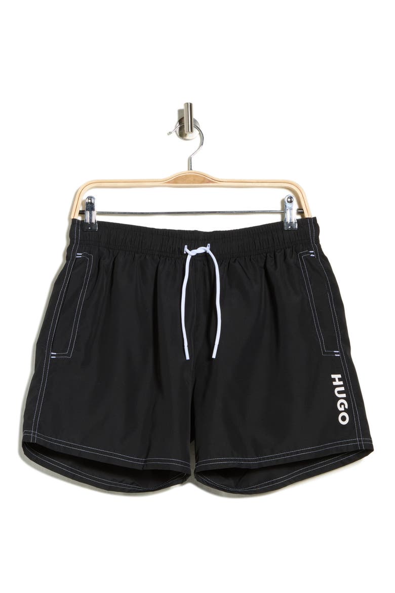 Max Swim Trunks, Alternate, color, BLACK