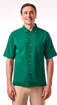 Coolibar Men's Safari Camp Camp Shirt, UPF 50+ Sun Protection