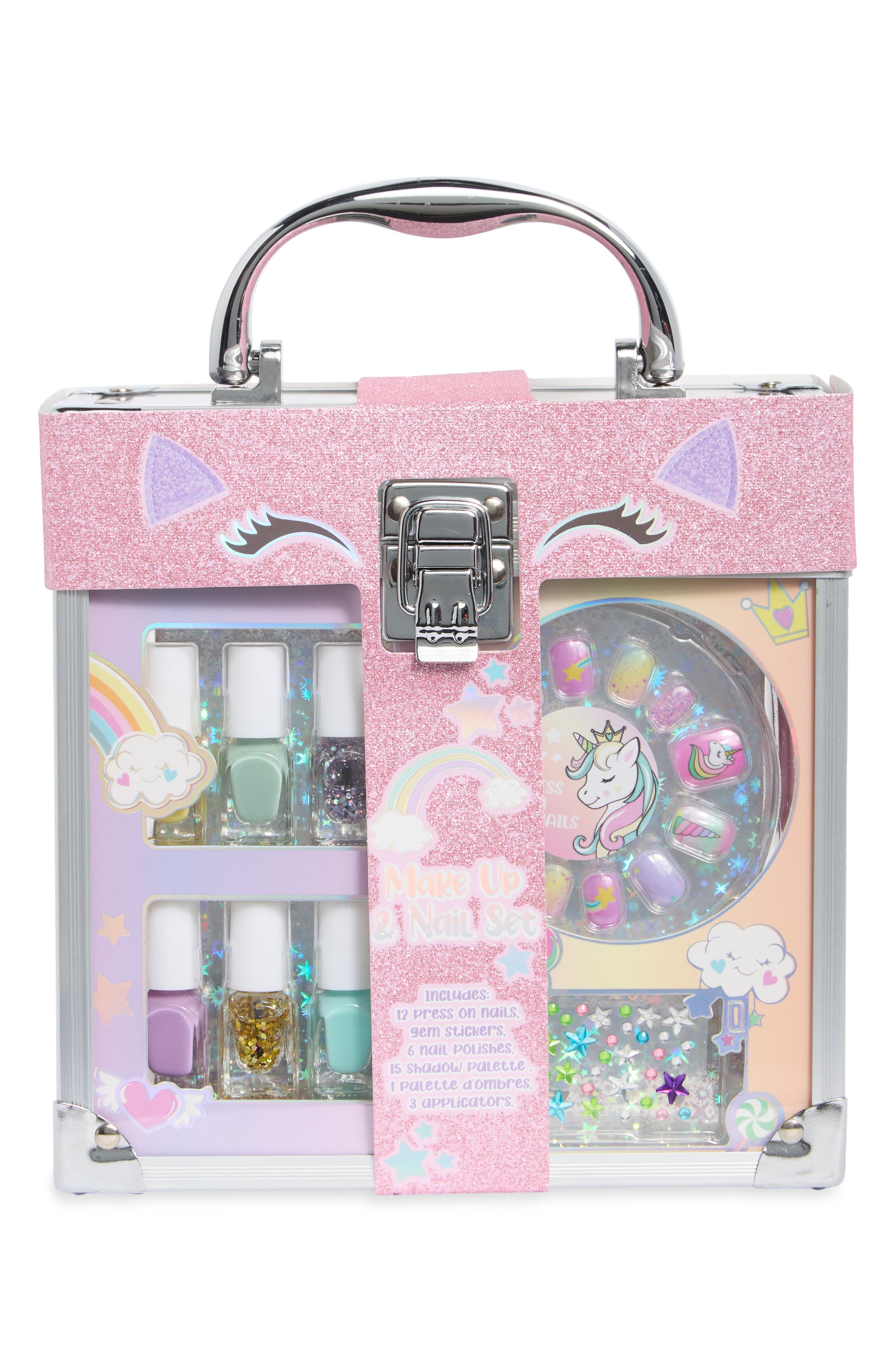 SIMPLE PLEASURES Kids' Makeup & Nail Set | Nordstromrack