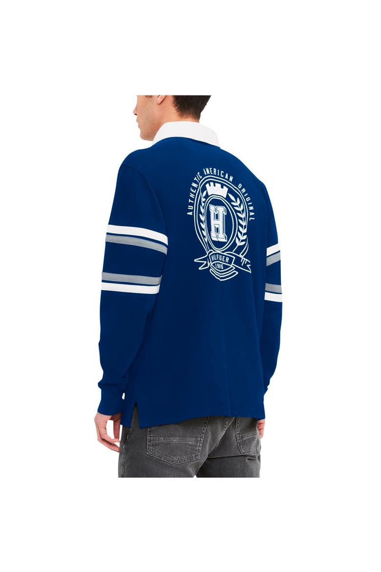 Men's Tommy Hilfiger Royal Indianapolis Colts Cory Varsity Rugby Long Sleeve T-Shirt, Alternate, color, Royal