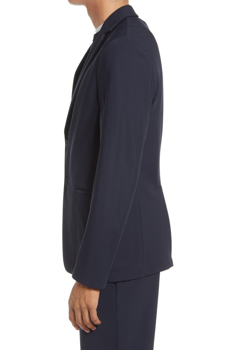 Clinton Precision Ponte Knit Blazer, Alternate, color, BALTIC