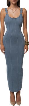 JLUXLABEL Soho Denim Maxi Dress