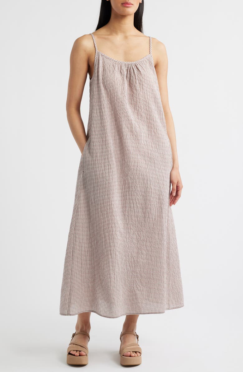 Eileen Fisher Cami Maxi Dress, Main, color, 