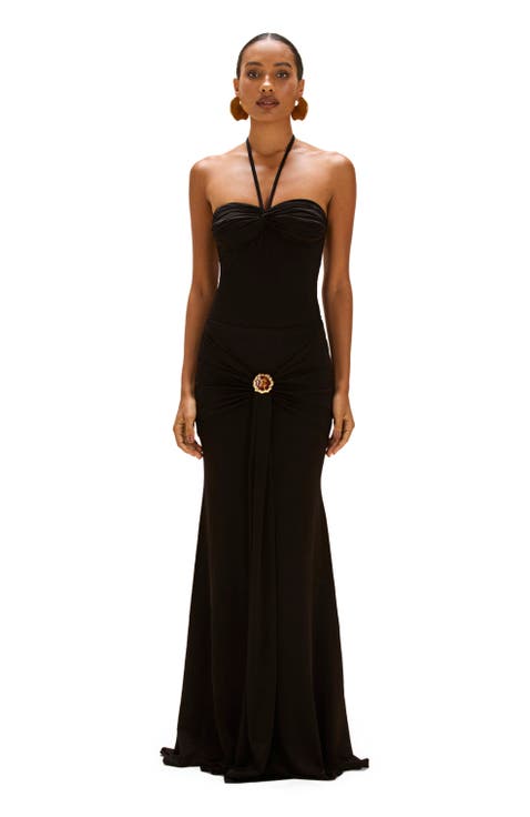 Moonlit Jersey Maxi Skirt