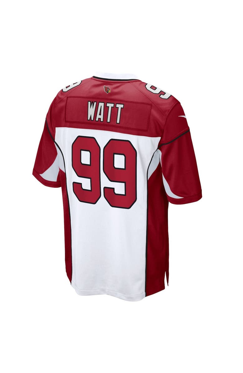 Nike Men's Nike J.J. Watt White Arizona Cardinals Game Jersey, Alternate, color,