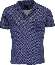 Lords of Harlech Bobby Merino Wool Johnny Collar Polo