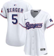 Nike Women's Nike Corey Seager White Texas Rangers Home Limited Jersey