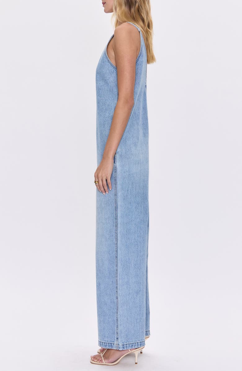 Pistola Reed Denim Jumpsuit, Alternate, color, Cascade